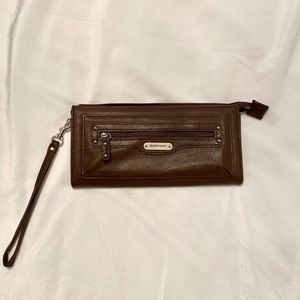 Franco Sarto | Chocolate Brown Wristlet/Wallet
